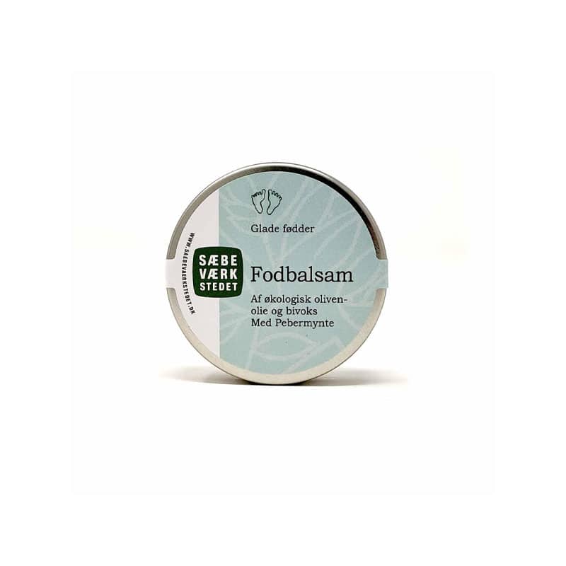 fotbalsam fra sæbeverkstedet