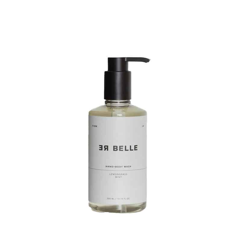 hånd- og kroppssåpe 300 ml i lemongrass og mint fra rebelle