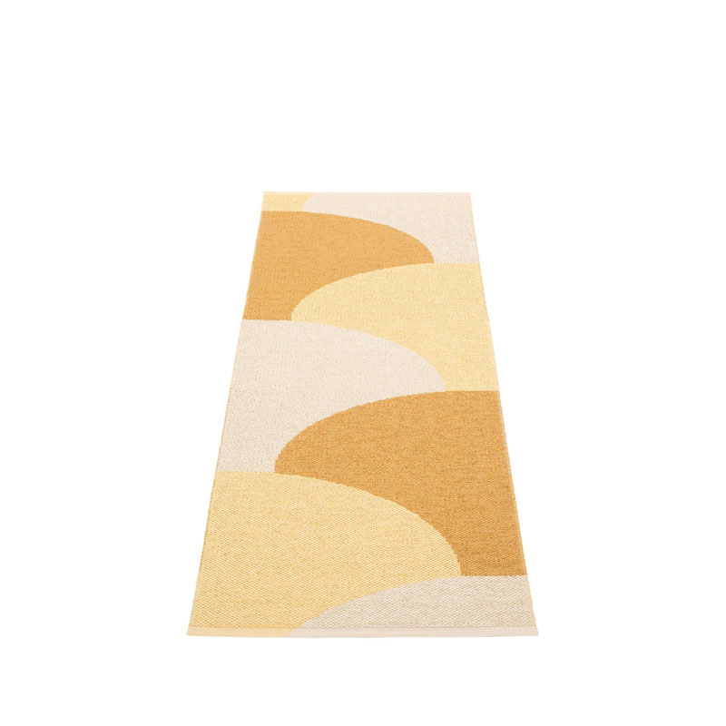 hill_gulvteppe_løper_ochre_fra_pappelina_produktbilde