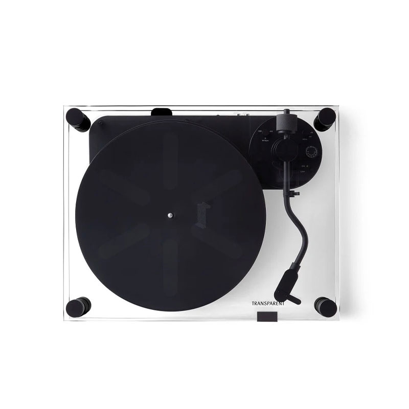 Transparent Turntable | Black - Bilde 2