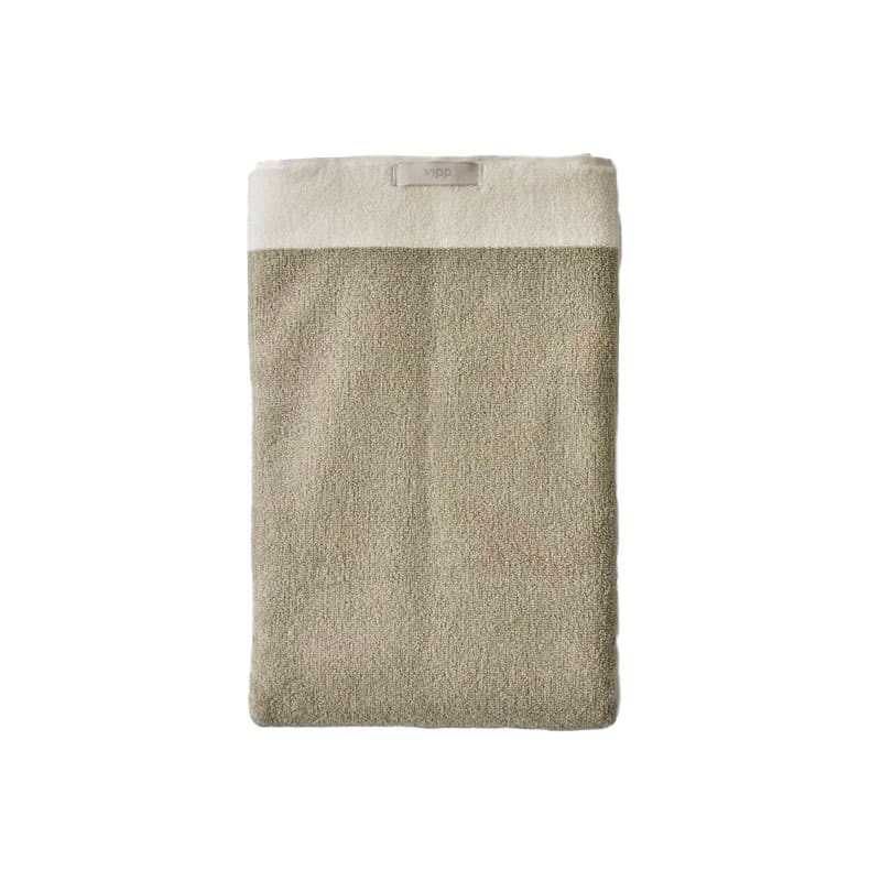 vipp 104 dusjhåndkle i khaki fra vipp