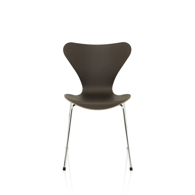 3107_Series_7_finer_mørkbeiset_eik_krom_base_produktbilde_fra_fritz_hansen