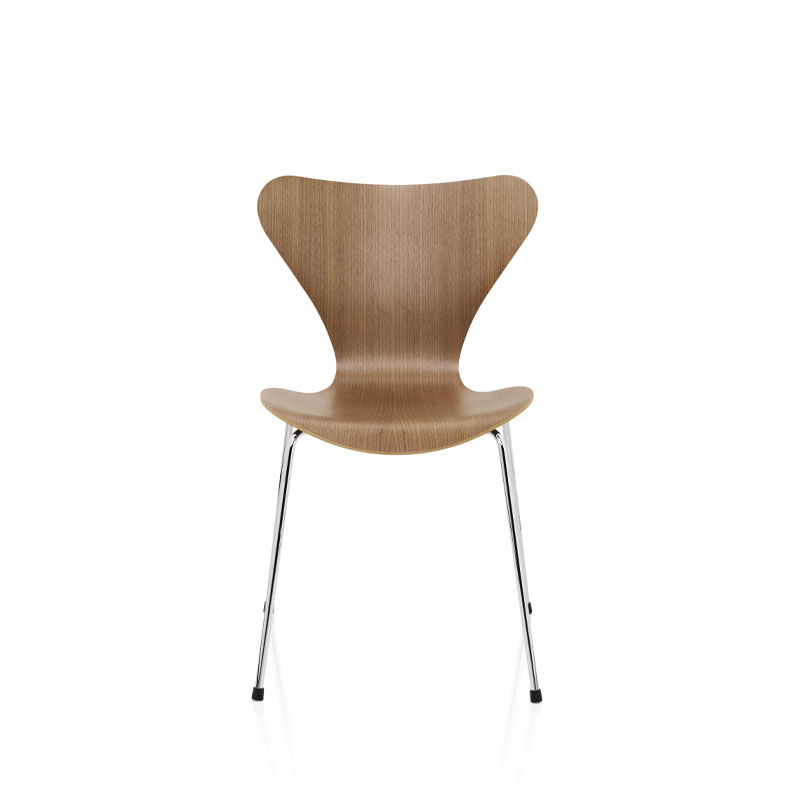 3107_Series_7_finer_valnøtt_krom_base_produktbilde_fra_fritz_hansen