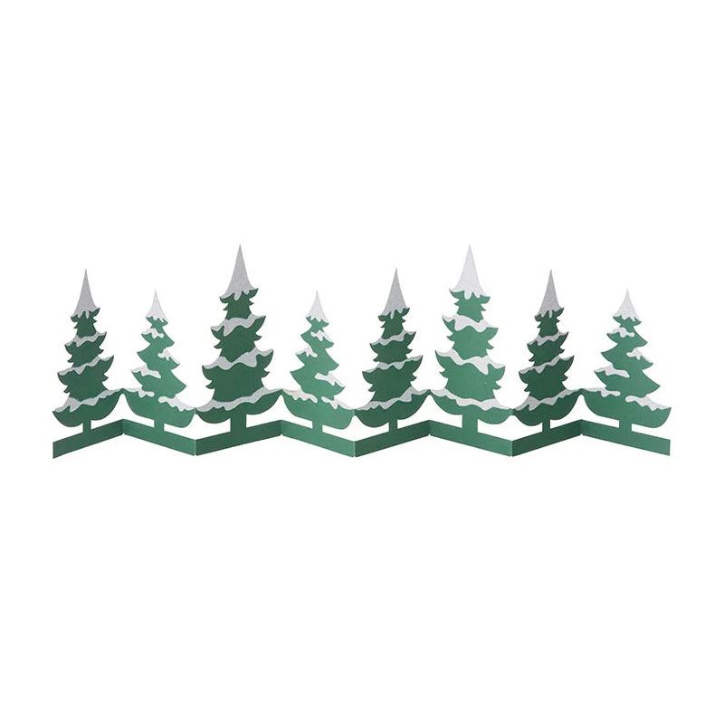 Borddekorasjon_trees_with_snow_produktbilde_bungalow