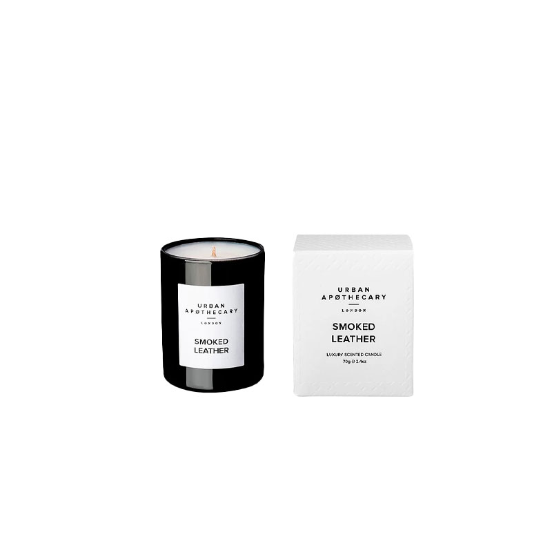 Duftlys_300g_smoked_leather_produktbilde_fra_Urban_apøthecary_london