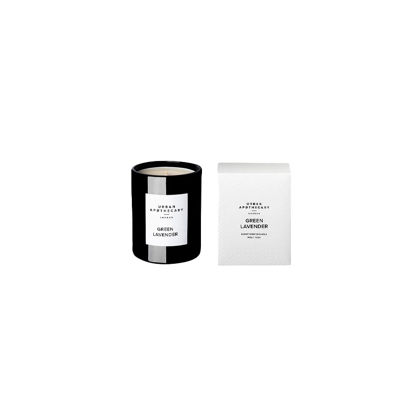 Duftlys_70g_green_lavender_produktbilde_fra_Urban_apøthecary_london