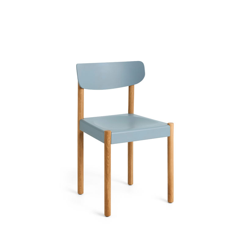 Pack 10 spisestol i ash blue fra hay