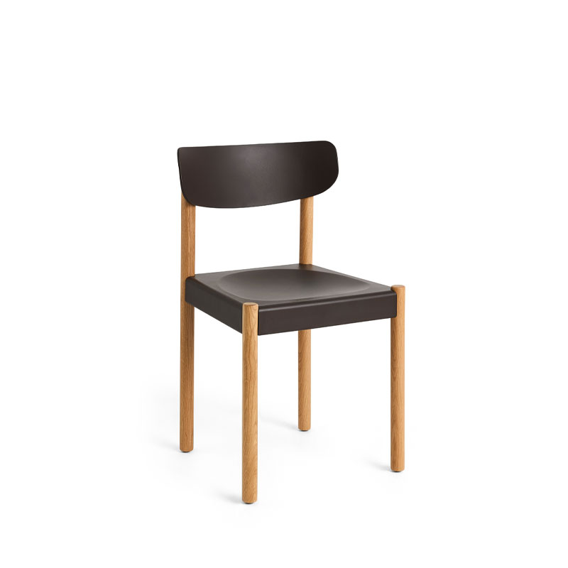 Pack 10 spisestol i Graphite Brown fra hay