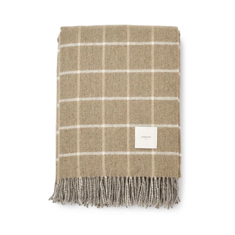 Frame pledd | Beige - Bilde 2