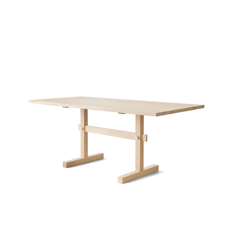 Gaspard 180 cm spisebord i lys eik fra Eberhart