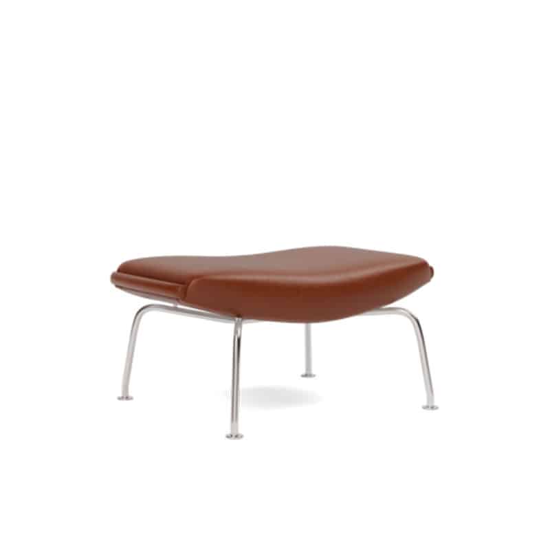 ox fotskammel i skinnet cera 905 russet brown fra fredericia