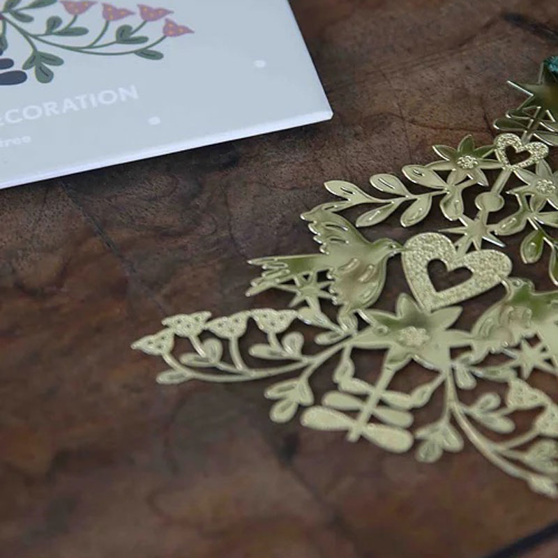 Juleornament | Folk tree gull - Bilde 3