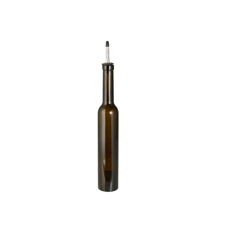 Olje_eddikflaske_glass_farget_390ml_produktbilde_fra_IB_laursen