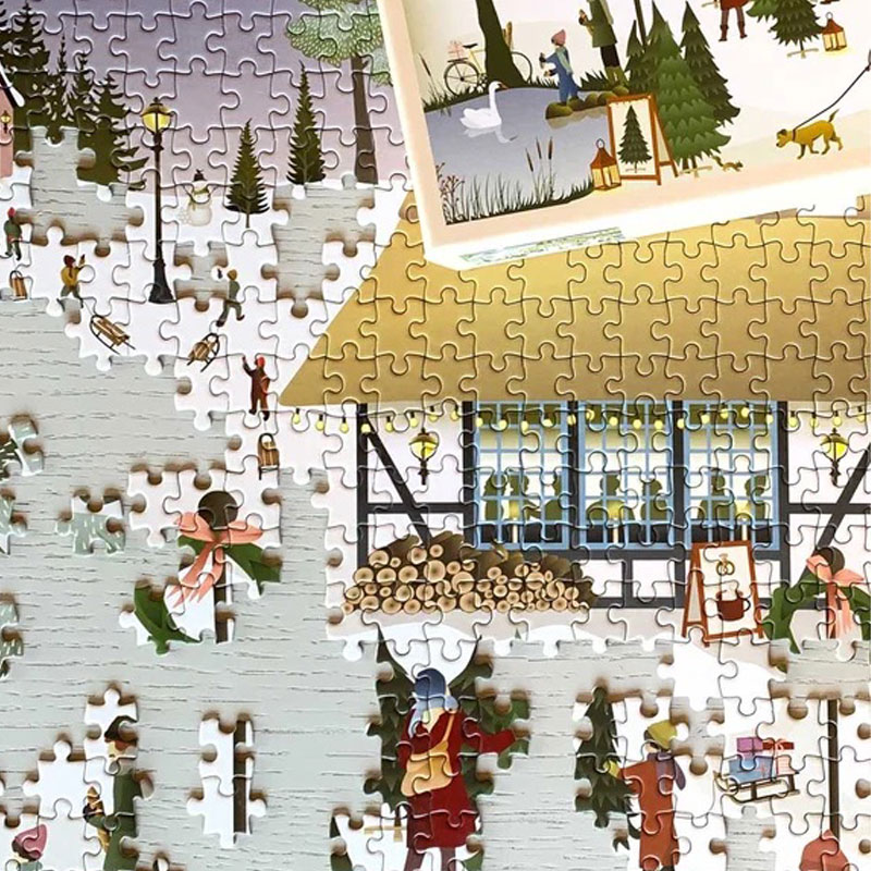 Puslespill | Christmas tree farm - Bilde 2