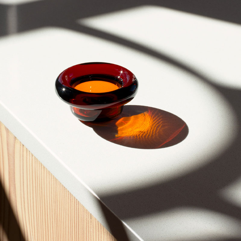 Sirkel telysholder | Dark maple syrup - Bilde 3
