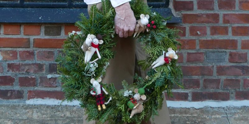 Slik lager du din egen julekrans