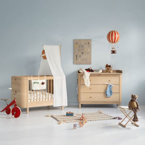 wood kommode eik eik med tre skuffer fra oliver furniture